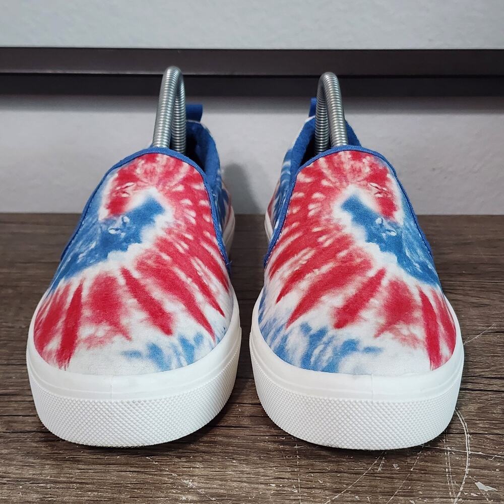 Skechers Poppy Hippie Hype Women's Comfort Slip-On Shoes Sneakers Size 9 Tie Dye - Picture 2 of 9